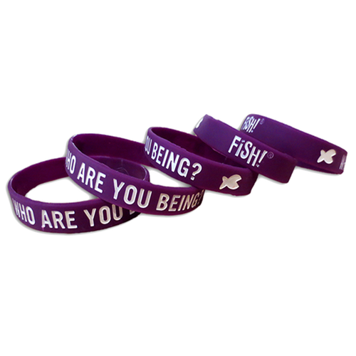 Who Are You Being Wristbands - 5 Pack